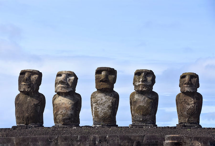 Moai Ile de Paques