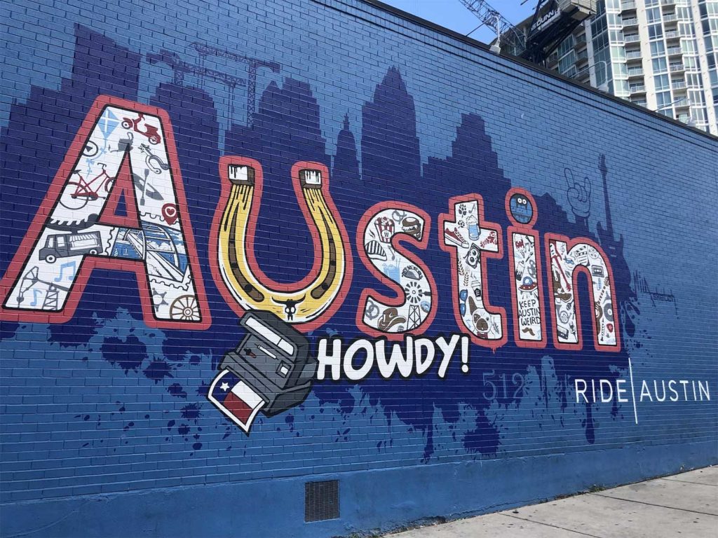 voyage à Austin Texas